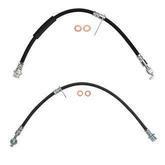 TRQ® - Front Brake Hydraulic Hose Kit