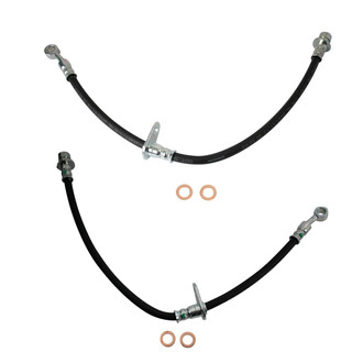 TRQ® - Front Brake Hydraulic Hose Kit