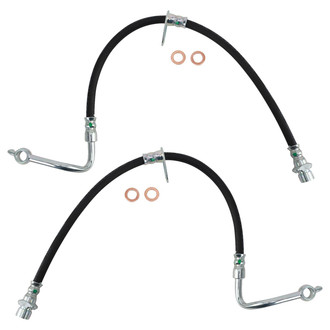 TRQ® - Front Brake Hydraulic Hose Kit