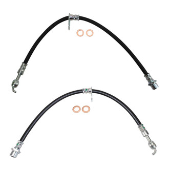 TRQ® - Front Brake Hydraulic Hose Kit