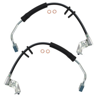 TRQ® - Front Brake Hydraulic Hose Kit