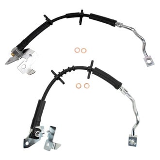 TRQ® - Front Brake Hydraulic Hose Kit