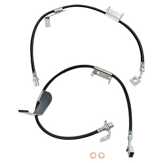 TRQ® - Front Brake Hydraulic Hose Kit