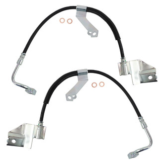 TRQ® - Front Brake Hydraulic Hose Kit