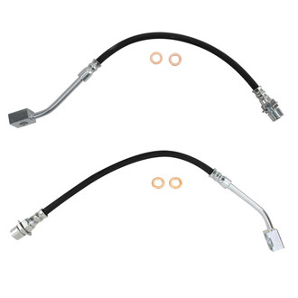 TRQ® - Front Brake Hydraulic Hose Kit