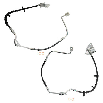TRQ® - Front Brake Hydraulic Hose Kit