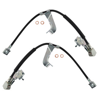 TRQ® - Front Brake Hydraulic Hose Kit