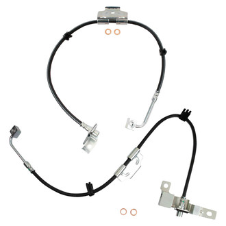 TRQ® - Front Brake Hydraulic Hose Kit