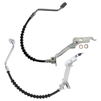 TRQ® - Front Brake Hydraulic Hose Kit