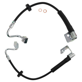 TRQ® - Front Brake Hydraulic Hose Kit
