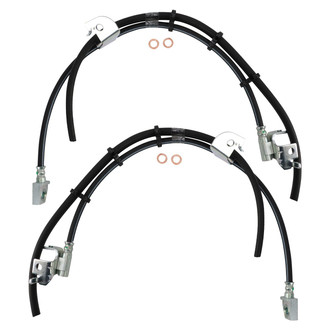 TRQ® - Front Brake Hydraulic Hose Kit