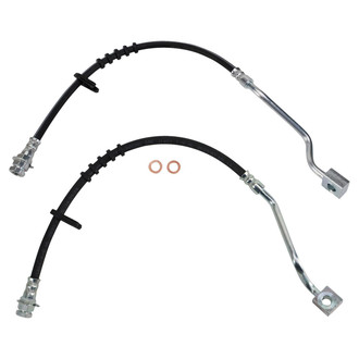 TRQ® - Front Brake Hydraulic Hose Kit