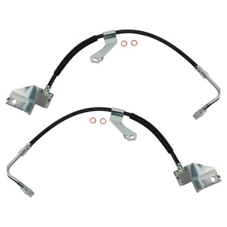 TRQ® - Front Brake Hydraulic Hose Kit