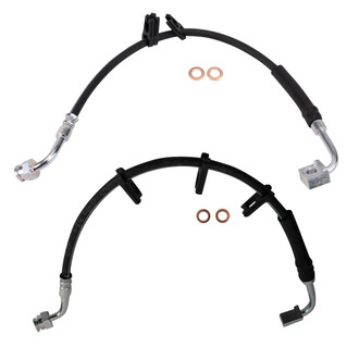 TRQ® BLA63835 - Front Brake Hydraulic Hose Kit