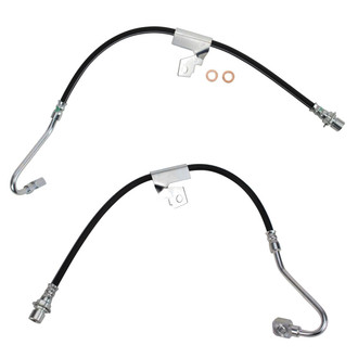 TRQ® - Front Brake Hydraulic Hose Kit
