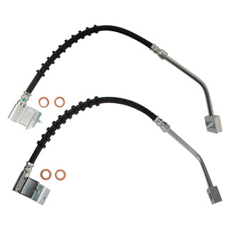 TRQ® - Front Brake Hydraulic Hose Kit