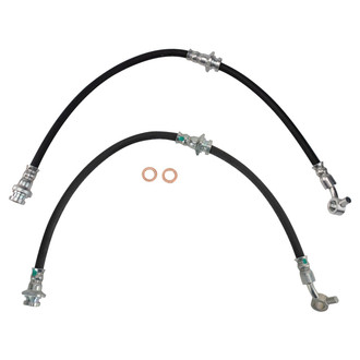 TRQ® - Front Brake Hydraulic Hose Kit