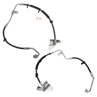 TRQ® - Front Brake Hydraulic Hose Kit