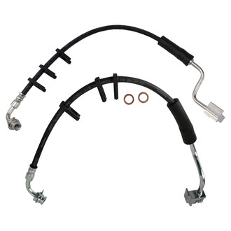 TRQ® - Front Brake Hydraulic Hose Kit