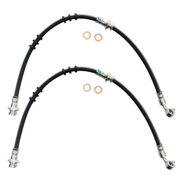 TRQ® - Front Brake Hydraulic Hose Kit