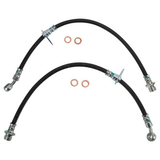 TRQ® - Rear Brake Hydraulic Hose Kit