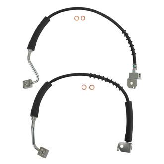 TRQ® - Rear Brake Hydraulic Hose Kit