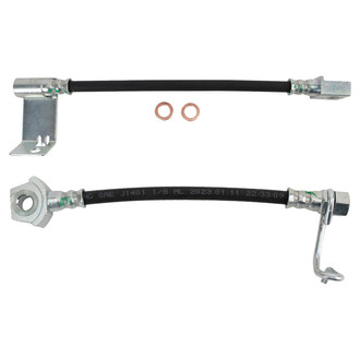 TRQ® - Rear Brake Hydraulic Hose Kit