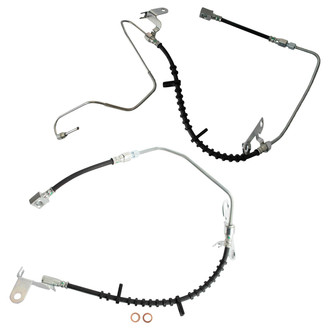 TRQ® - Rear Brake Hydraulic Hose Kit