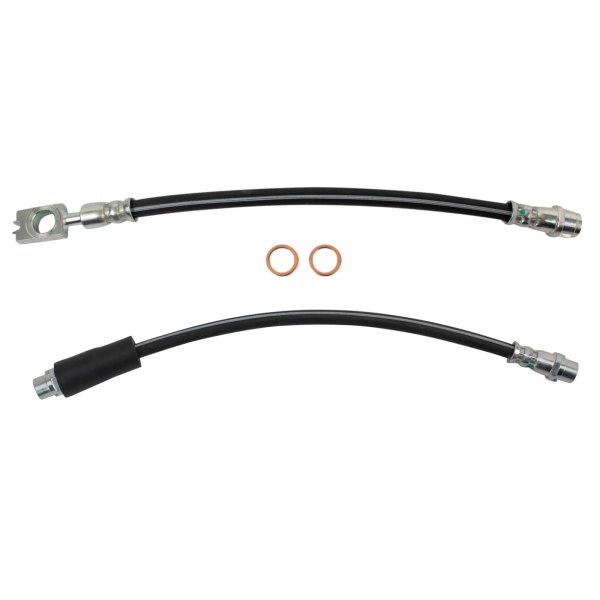 TRQ® - Front and Rear Brake Hydraulic Hose Kit