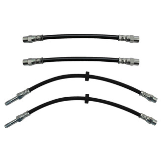 TRQ® - Front and Rear Brake Hydraulic Hose Kit