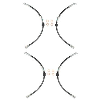 TRQ® - Brake Hydraulic Hose Kit