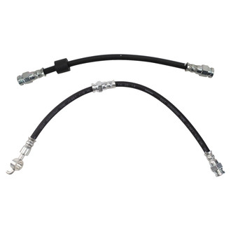 TRQ® - Front and Rear Brake Hydraulic Hose Kit