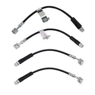TRQ® - Front and Rear Brake Hydraulic Hose Kit