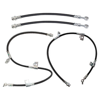 TRQ® - Front and Rear Brake Hydraulic Hose Kit