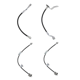 TRQ® - Front and Rear Brake Hydraulic Hose Kit