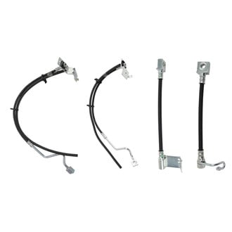 TRQ® - Front and Rear Brake Hydraulic Hose Kit