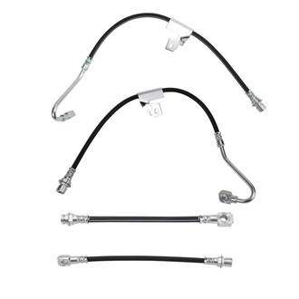 TRQ® - Front and Rear Brake Hydraulic Hose Kit