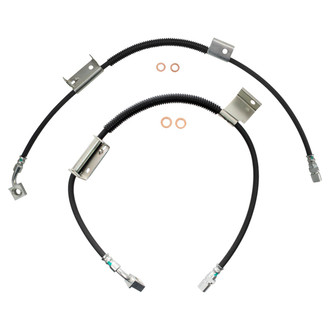 TRQ® - Front Brake Hydraulic Hose Kit