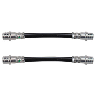 TRQ® BLA64405 - Rear Inner Brake Hydraulic Hose Kit