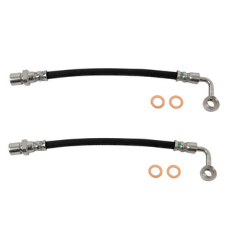 TRQ® - Rear Outer Brake Hydraulic Hose Kit