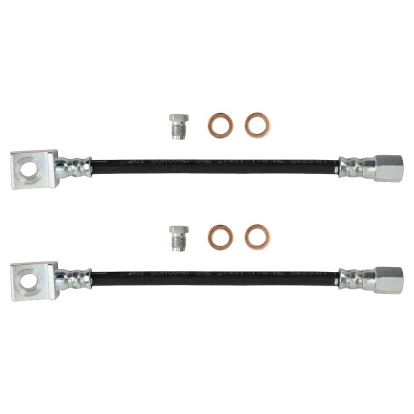 TRQ® - Rear Outer Brake Hydraulic Hose Kit