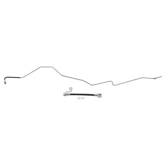 TRQ® - Rear Passenger Side Brake Hydraulic Hose