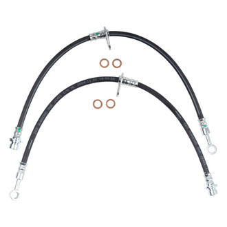 TRQ® - Front Brake Hydraulic Hose Kit