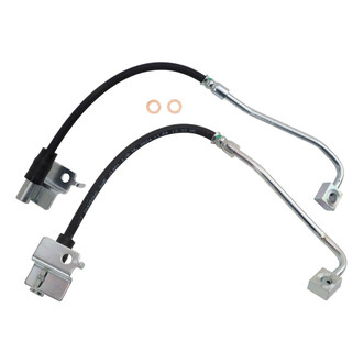 TRQ® - Front Brake Hydraulic Hose Kit