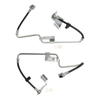 TRQ® - Rear Brake Hydraulic Hose Kit