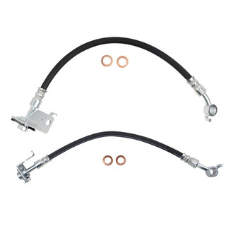 TRQ® - Rear Brake Hydraulic Hose Kit