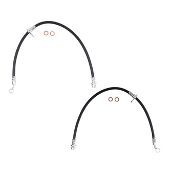 TRQ® - Rear Brake Hydraulic Hose Kit