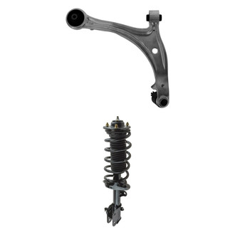 TRQ® - Front Strut and Control Arm Kit