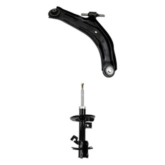 TRQ® - Front Strut and Control Arm Kit