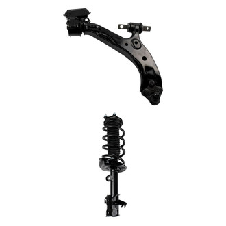 TRQ® - Front Passenger Side Strut and Control Arm Kit